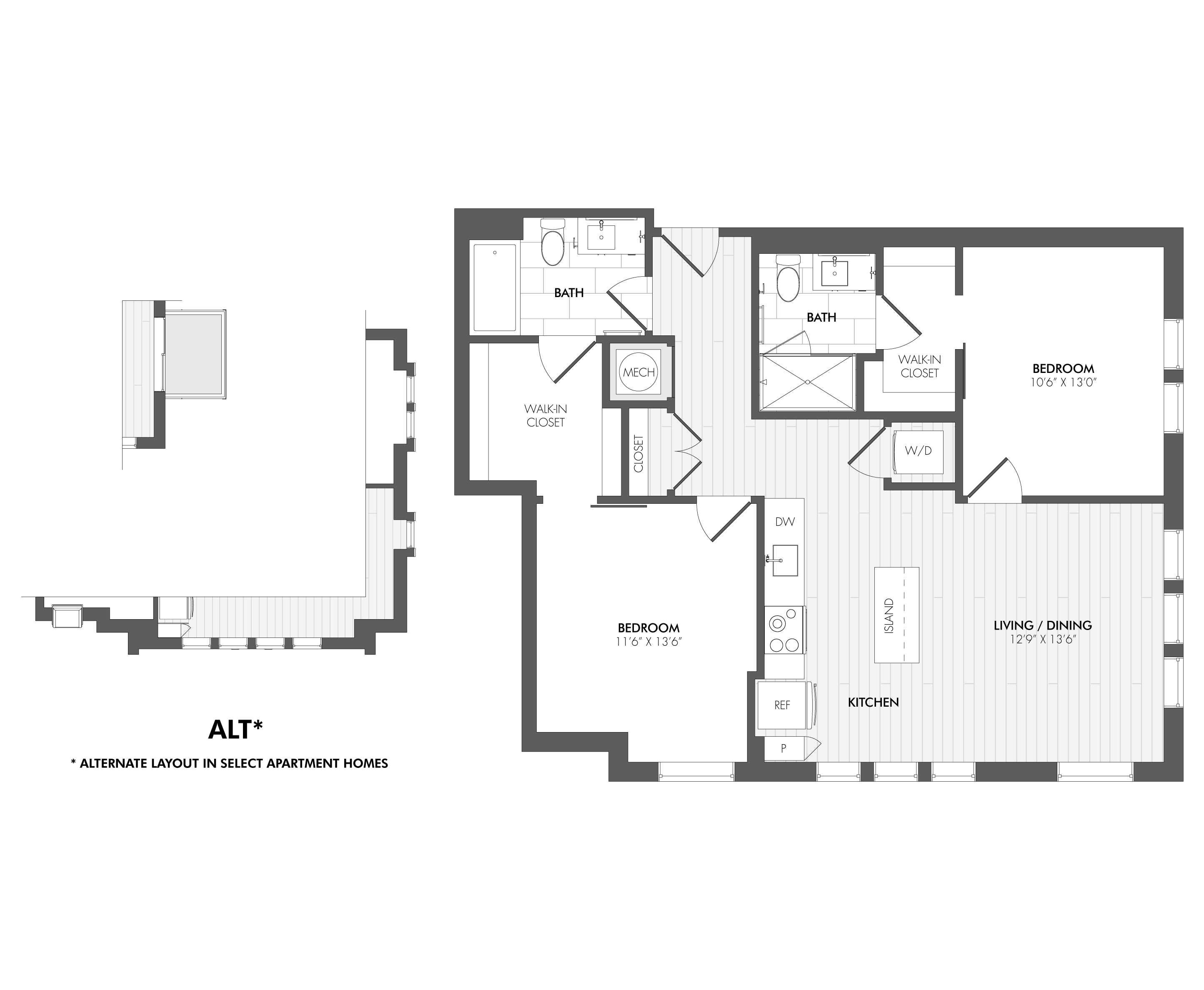 2 Bedroom Apartments Brookland DC Monroe Street Market